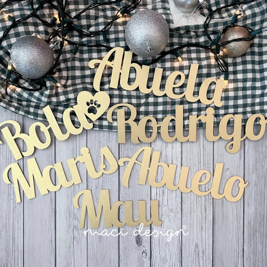 NOMBRES PARA ÁRBOL