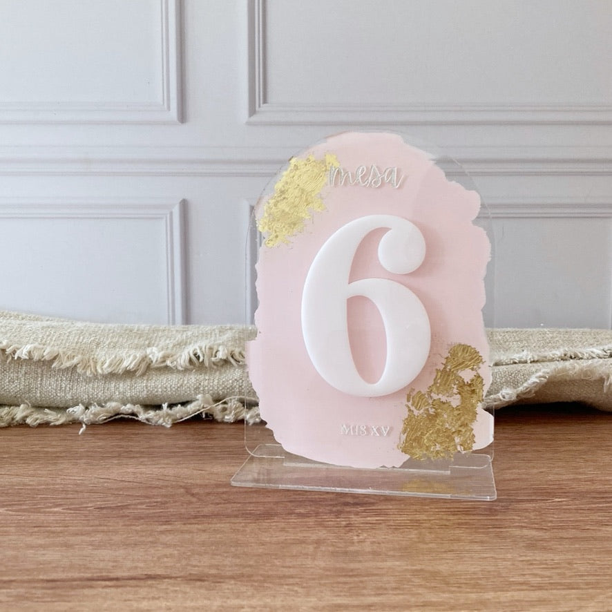 10 NUMEROS DE MESA XV