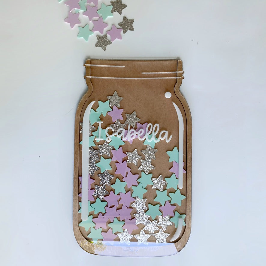 Tarro Estrellas Lila