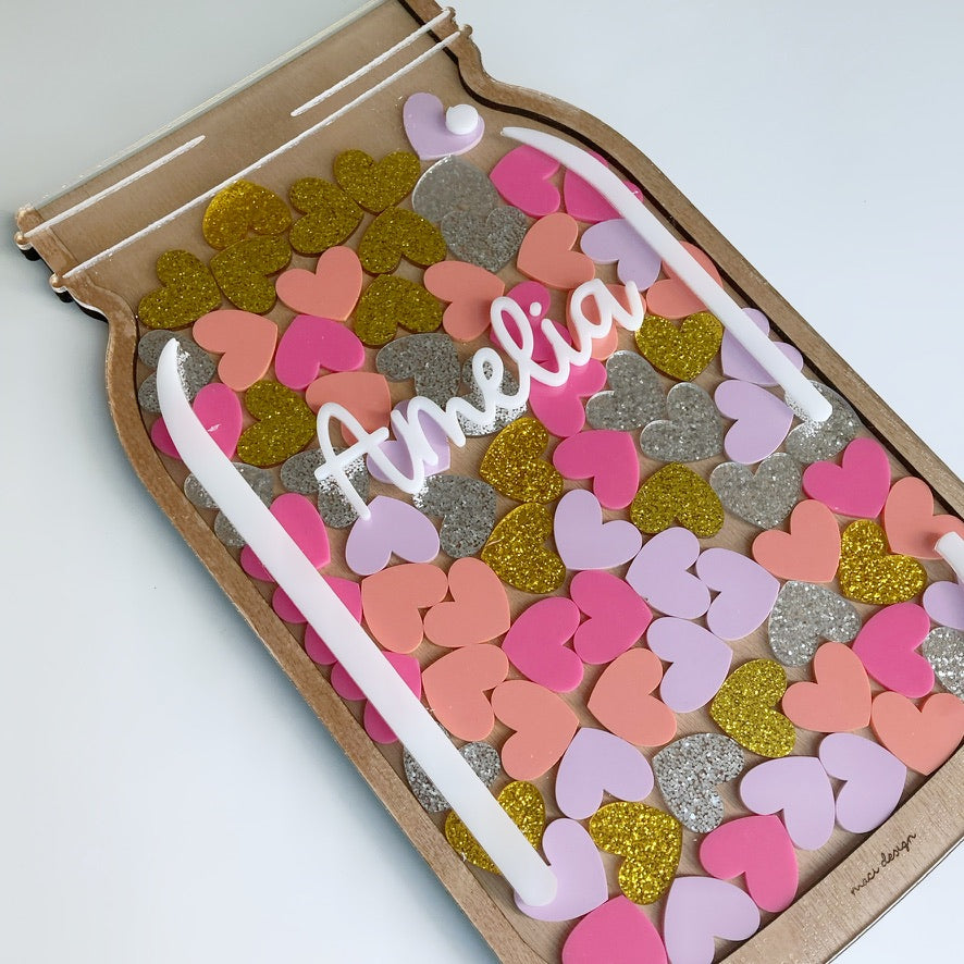 Tarro Corazones