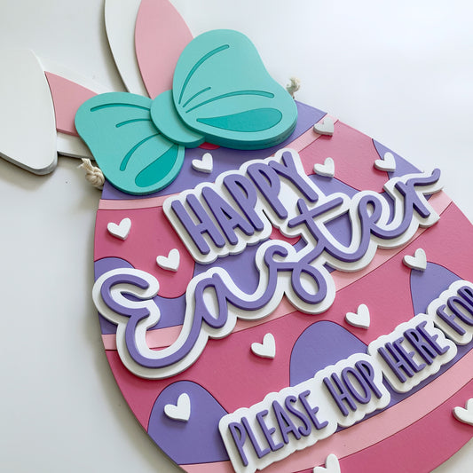 Decoración para Puerta de Pascua