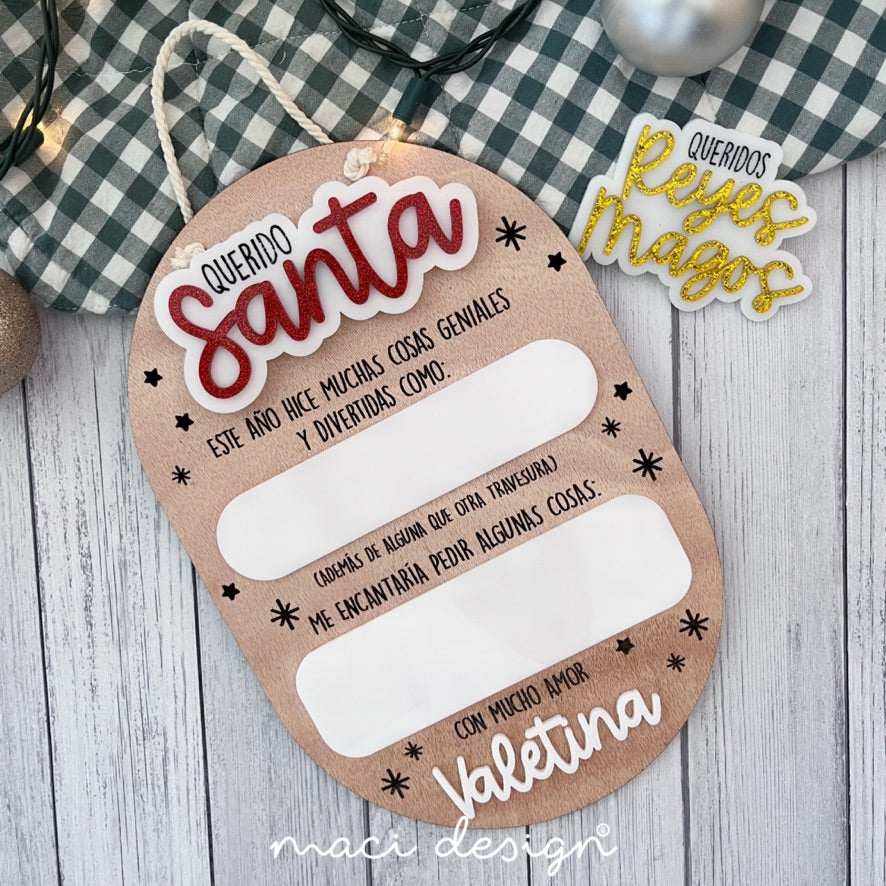 Carta Santa y Reyes Magos