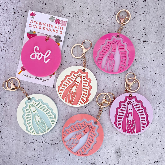 Llavero Virgen