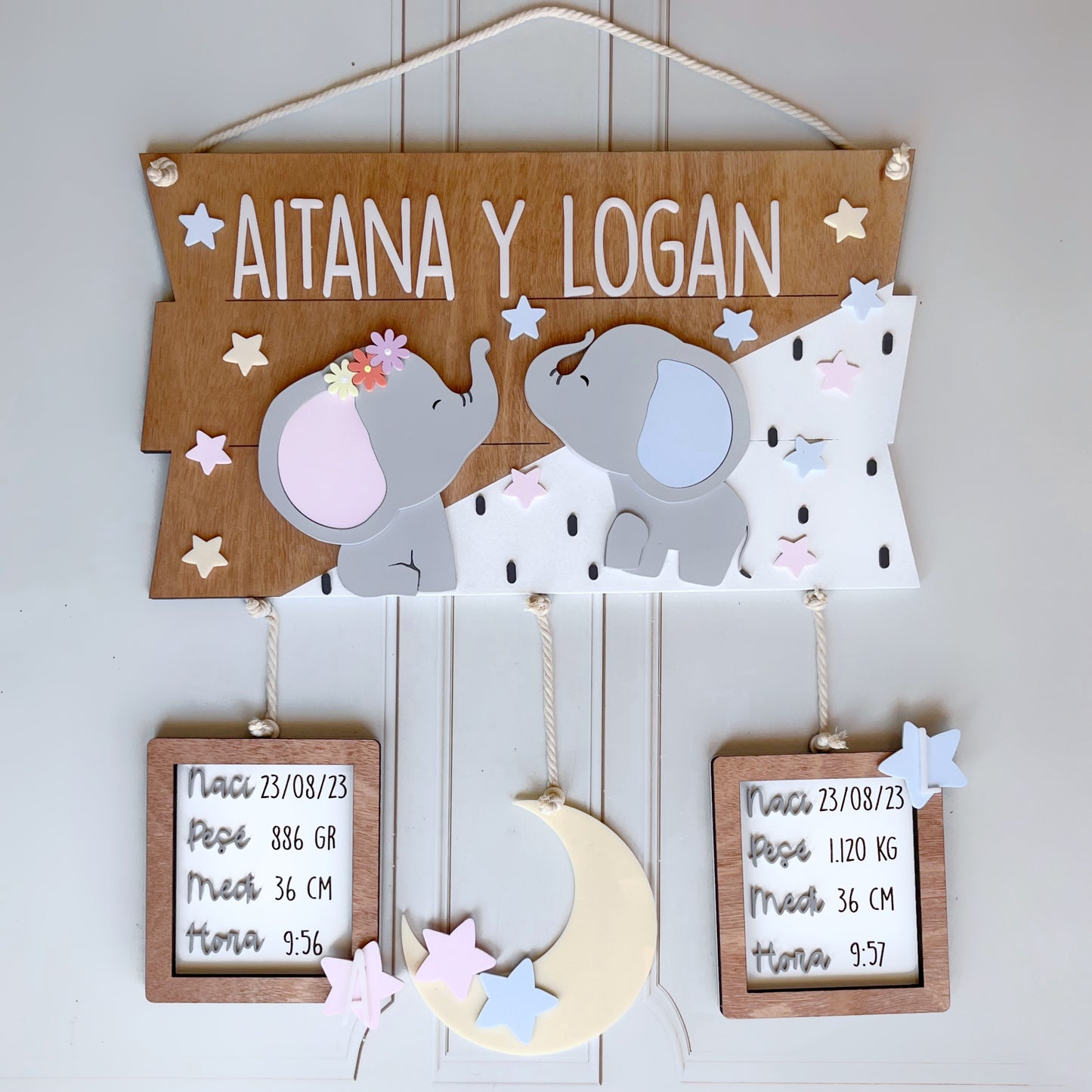 Elefantes Cuates o Gemelos