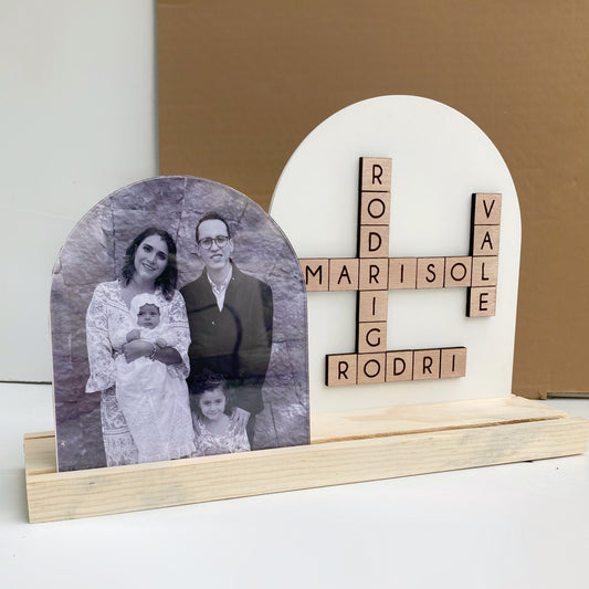 Crucigrama con Base y Foto