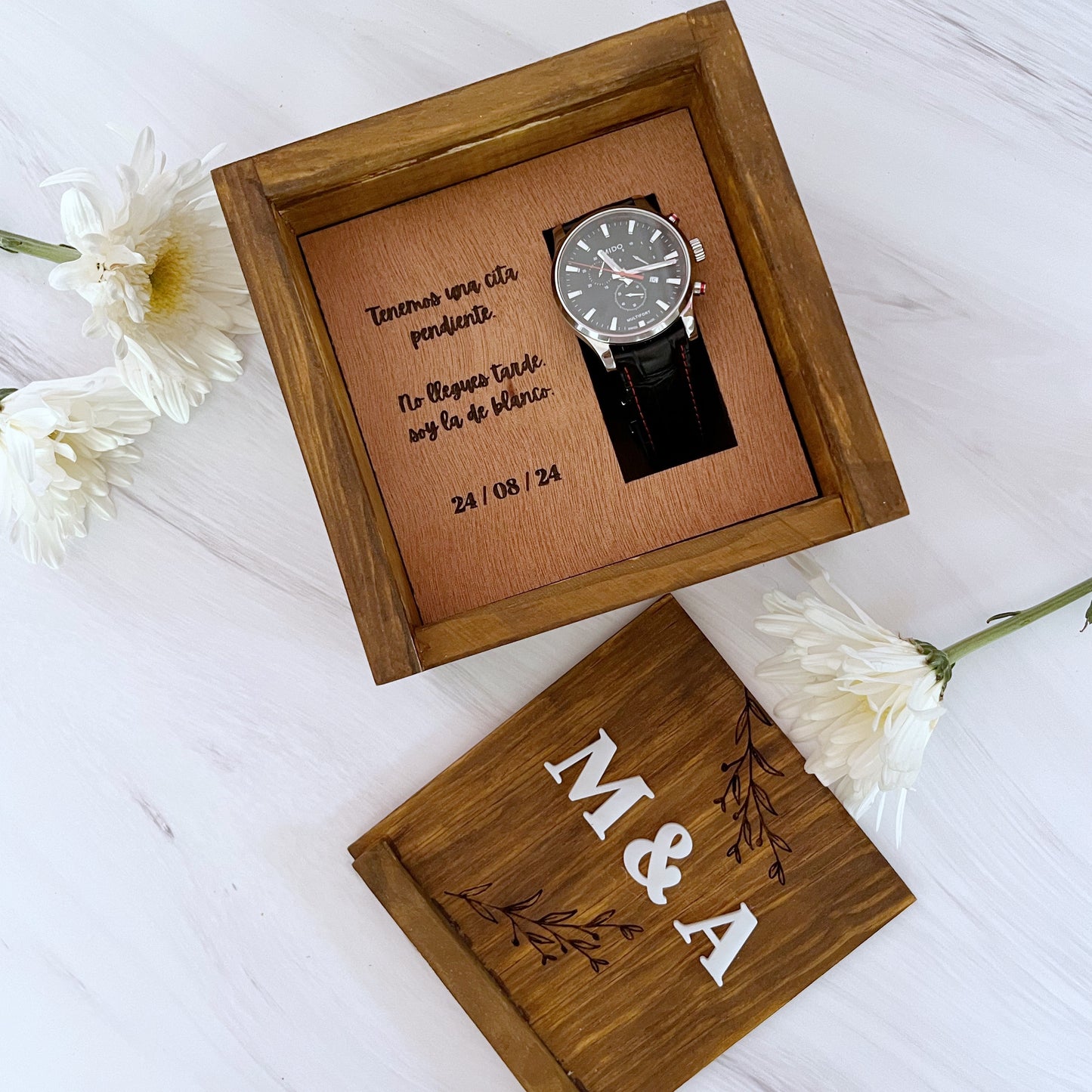 CAJA PARA RELOJ DE COMPROMISO