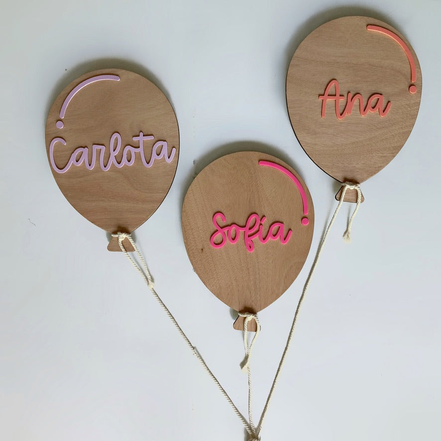 Letrero Globo para pared