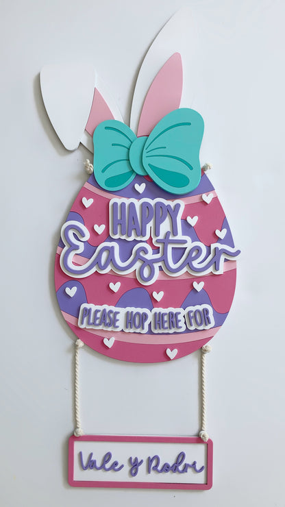 Decoración para Puerta de Pascua