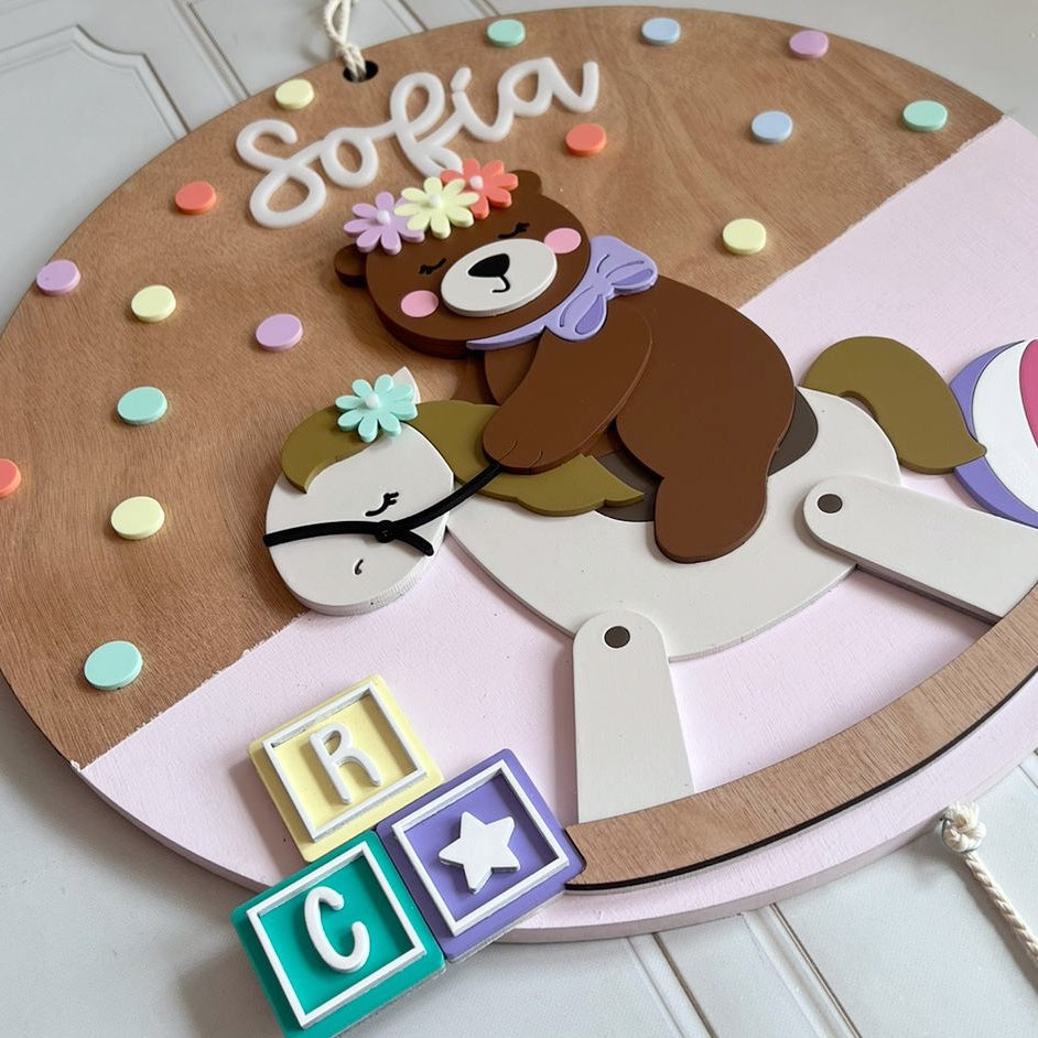 Letrero Caballito de Juguete