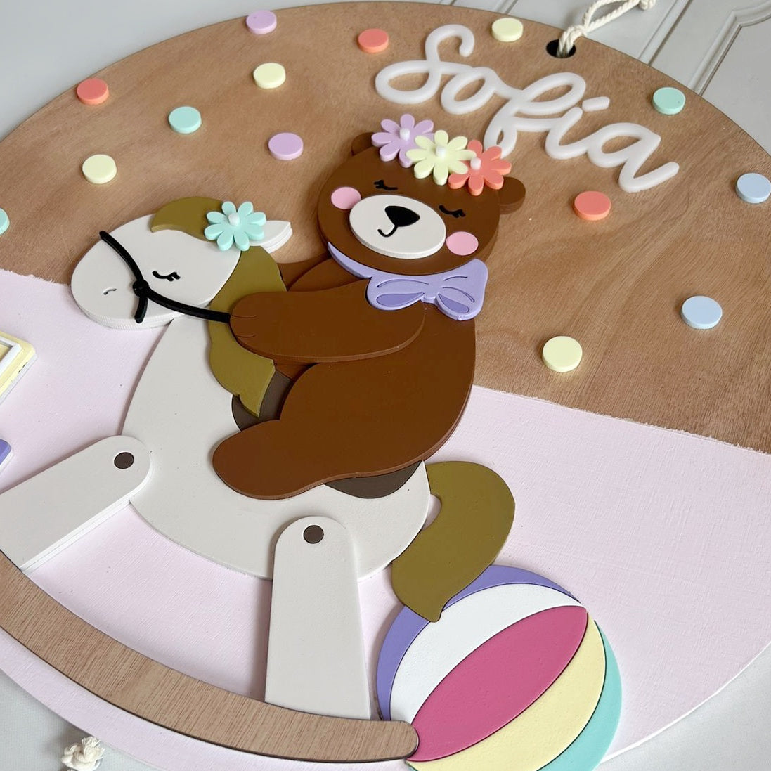 Letrero Caballito de Juguete