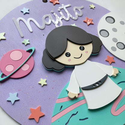 Letrero Star Wars Leia