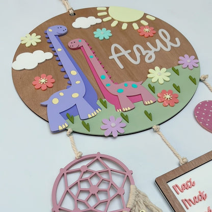 Letrero Cuello Largo con Atrapasueños