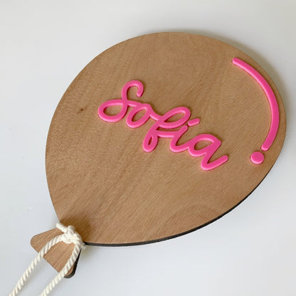 Letrero Globo para pared