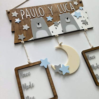 Letrero Osos Gemelos