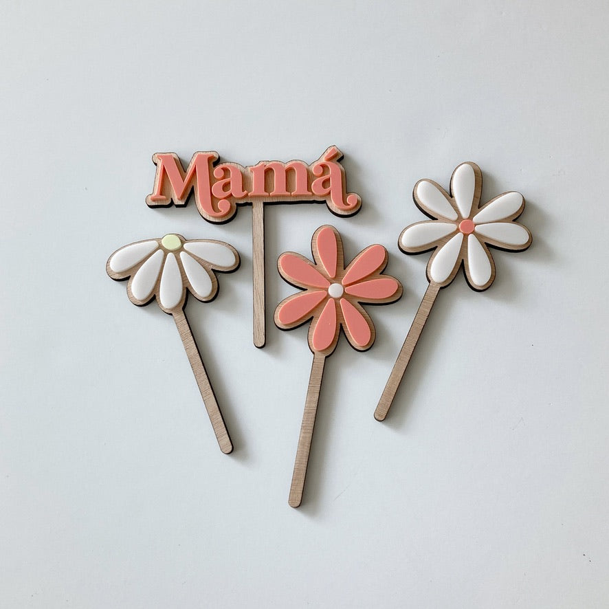 Cake Topper Mamá