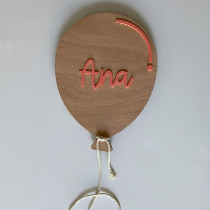 Letrero Globo para pared