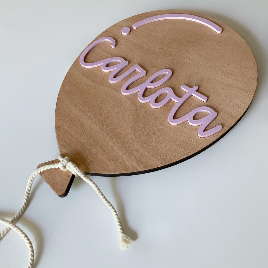 Letrero Globo para pared