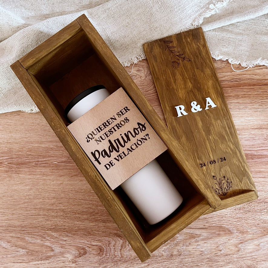 CAJA DE VINO PARA PADRINOS