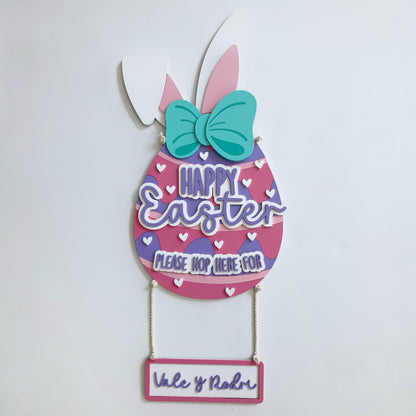 Decoración para Puerta de Pascua