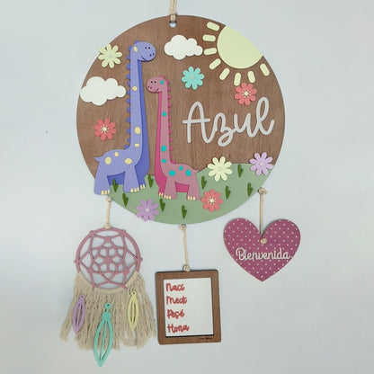 Letrero Cuello Largo con Atrapasueños