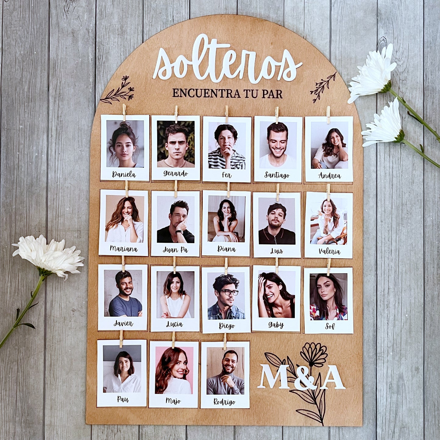 PAR DE CUADROS PARA SOLTEROS