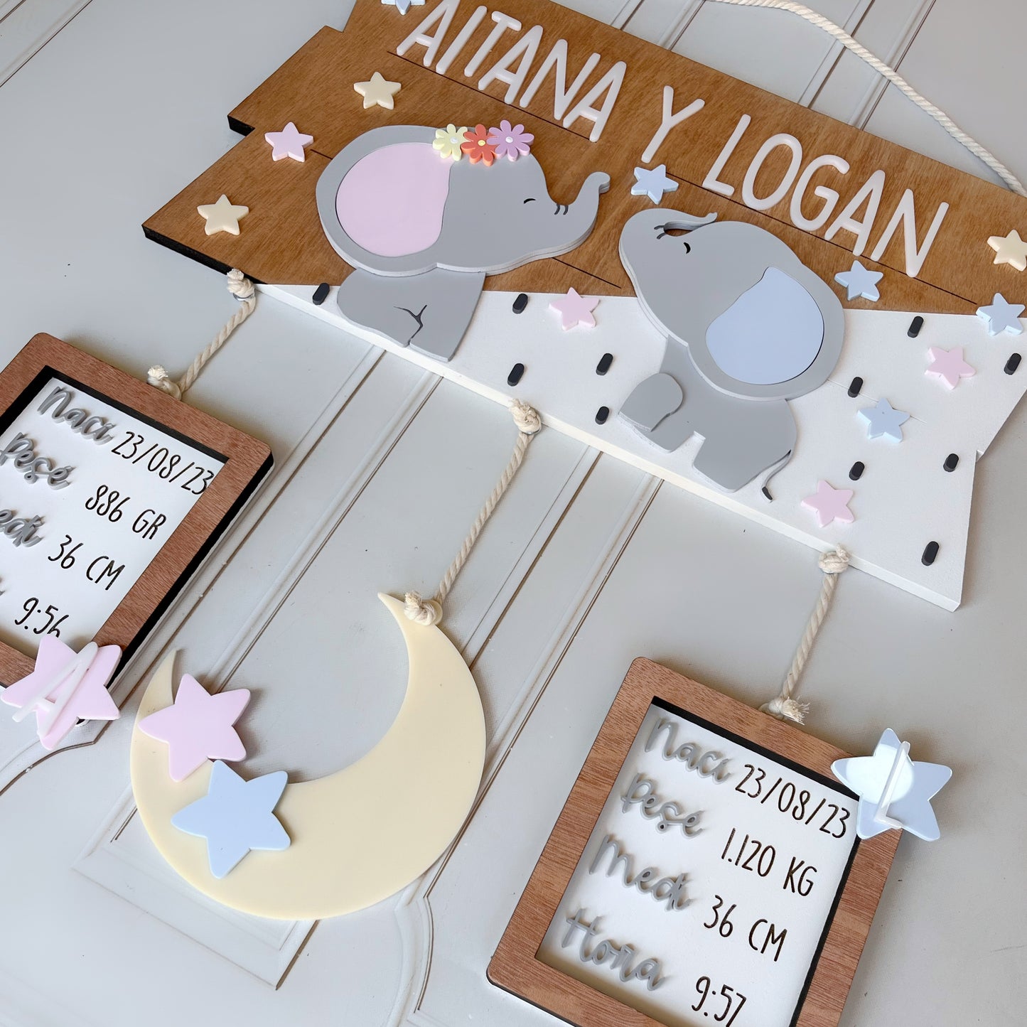 Elefantes Cuates o Gemelos