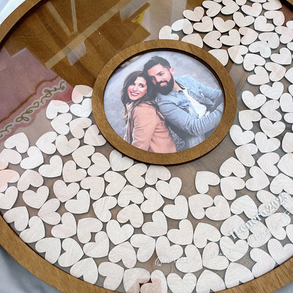 MEDALLÓN CON CORAZONES