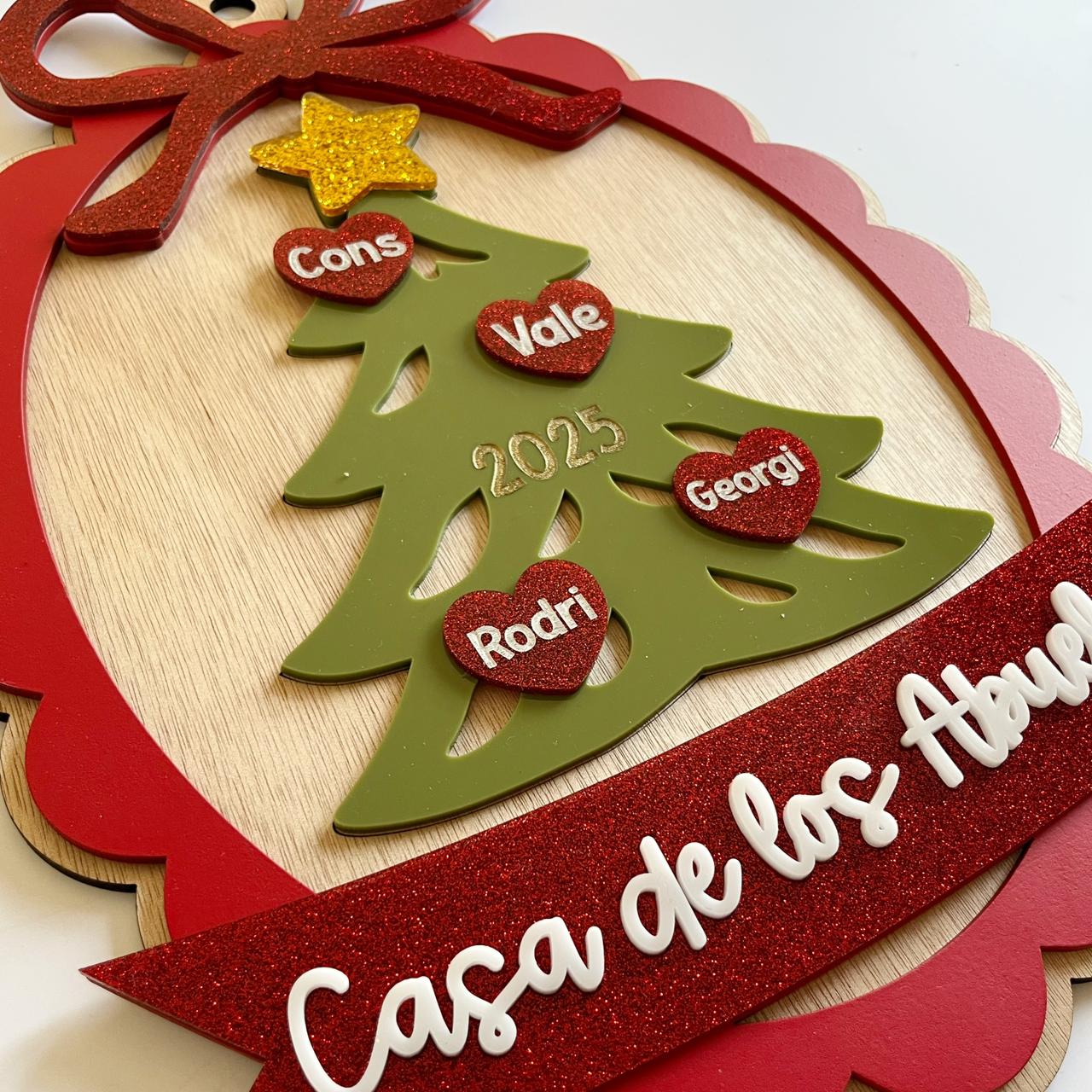 LETRERO NAVIDEÑO