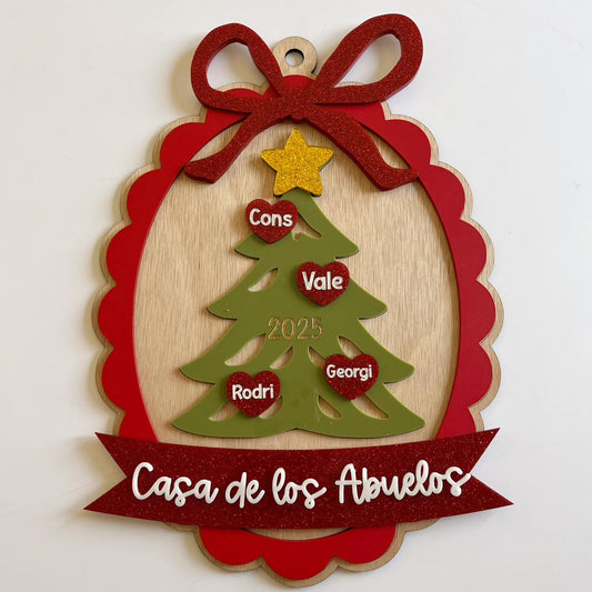 LETRERO NAVIDEÑO