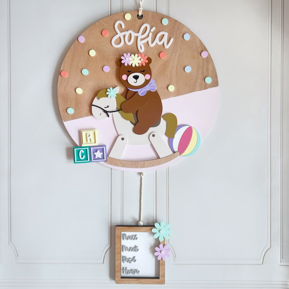 Letrero Caballito de Juguete